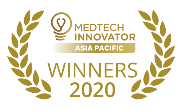 MedTech Innovator Asia Pacific winners 2020 badge